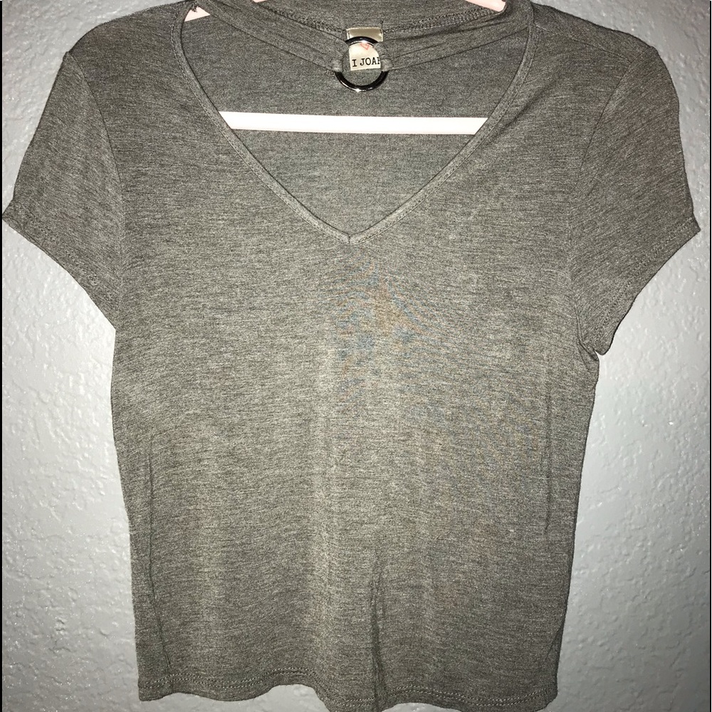 Grey Chocker top